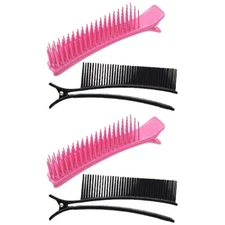 4pcs Hair Root Clips for Curly Hair Volume Lightweight for Sectioning Curling...