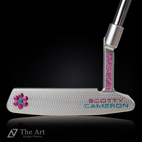 SCOTTY CAMERON 2023 Super Select Square Back 2 Daisy ver. S+ Baby Pink Glitter - Picture 3 of 15
