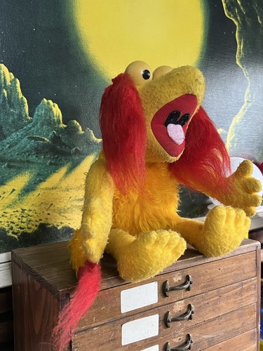 Fraggle Rock ROT 14 Zoll Plüsch weich Vintage 1984 Pedigree Original - perfekter Zustand - Bild 3 von 7