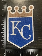 KANSAS CITY ROYALS MLB BASEBALL EMBROIDERED IRON ON PATCH