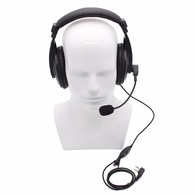 VOX PTT Switch Headset Earpiece Mic for Baofeng Radio UV-5R GT-3TP BF-888S F8HP | eBay