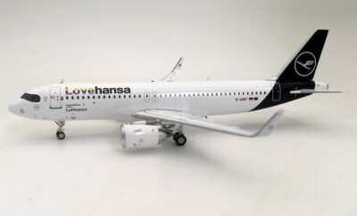 A320-271N LUFTHANSA ''LOVEHANSA'' REG: D-AINY Mit Ständer - JFOX JFA320047 1/200