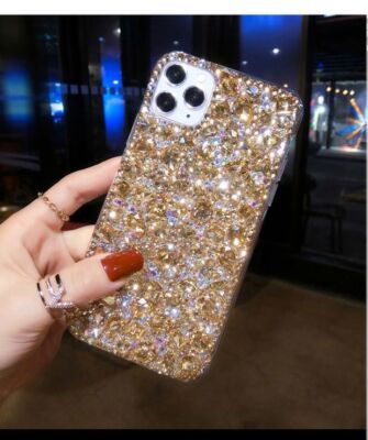 Crystal Glitter Bling Diamond Case Cover For iPhone 15 13 12 11 14 Pro Max XR Xs