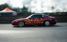 Cars nissan 240 Desk Mat Stitched