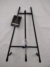 Black Easel Display Stand (Md) Specimen Plate Crystals Home Decor Frames Tripod