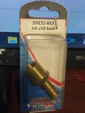 Boater Sports 3/8 x 3/8 Brass Barb SM32-013