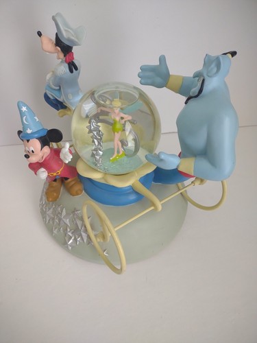 25TH ANNIVERSARY SNOW GLOBE Magical World Of Disney MICKEY GOOFY Read Desc - Picture 4 of 7