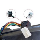 New CH1320303 Front Left Side Chrome Towing Door Mirror For Ram 1500 2011-2012 E