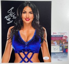WWE NXT Billie Kay Signed 8x10 Photo C Autograph IIconics Jessica McKay JSA COA