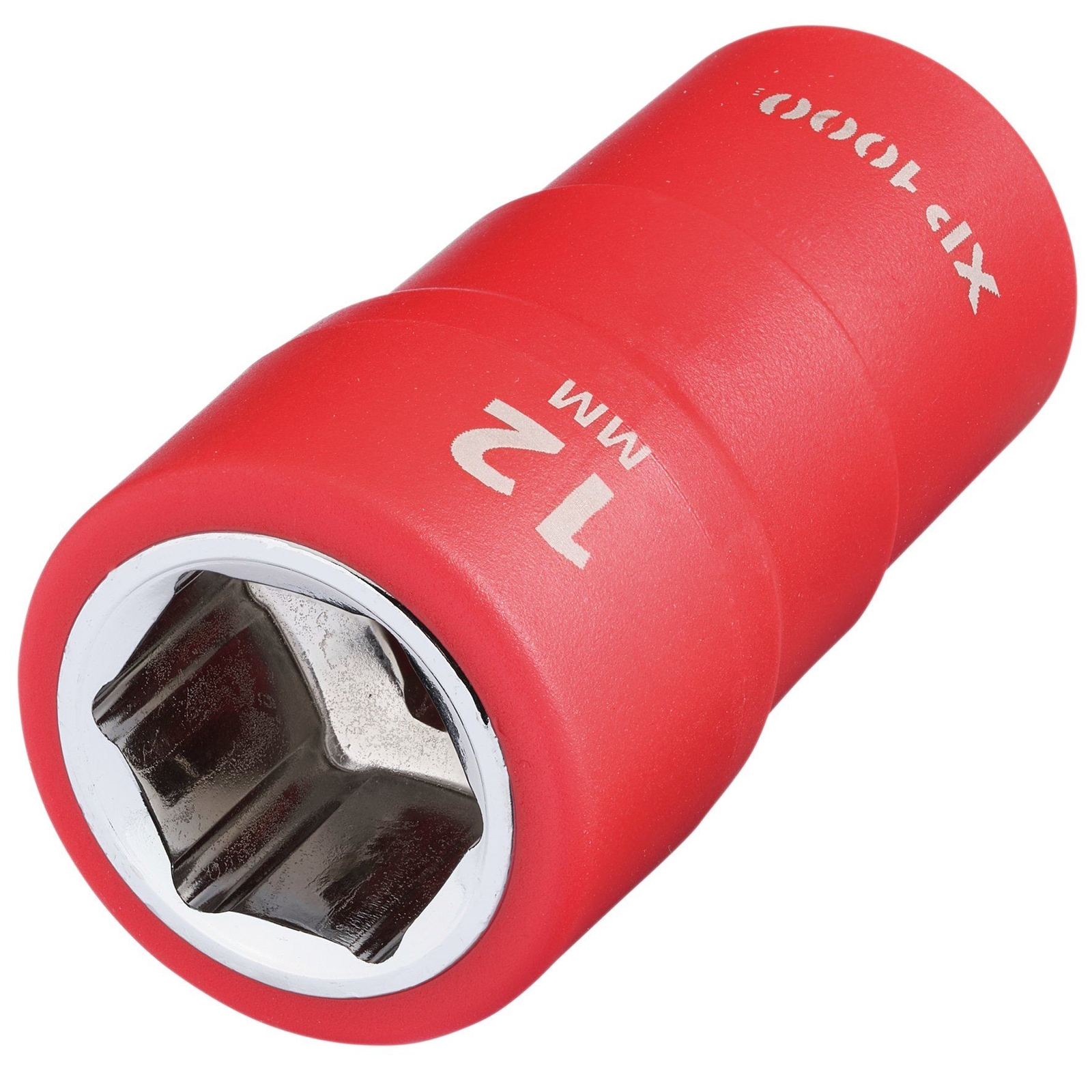 Draper XP1000 VDE Socket, 1/4"" Sq. Dr., 12mm