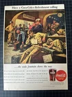 Vintage 1944 Coca-Cola WWII Print Ad