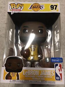 Lebron James Yellow Jersey Walmart Exclusive Funko Pop 10 Inch Ebay