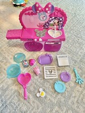 MINNIE Mouse Bowtastic Pastry Kitchen Playset Lights  Sounds 13 Pieces Flawed