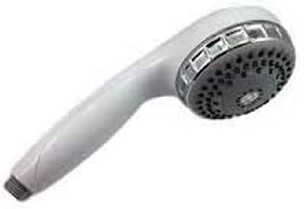 Aqualisa 215021 Varispray Handset/Shower Head, White/Chrome eBay