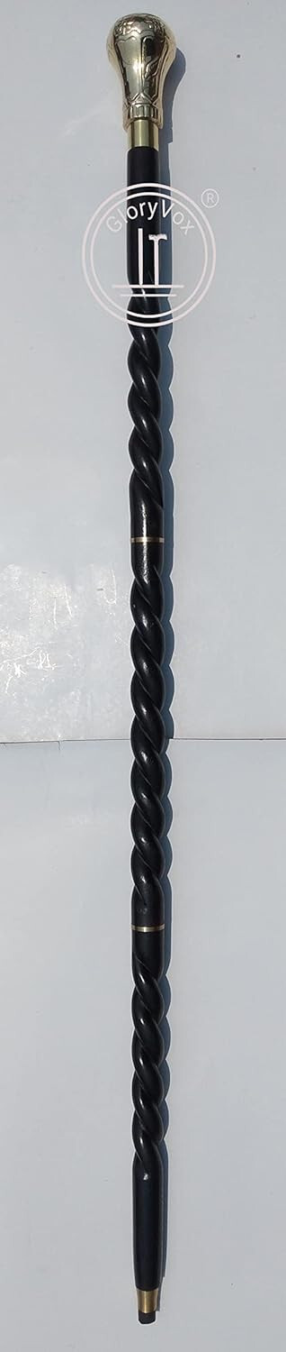 Antique Designer Bat Masterson Solid Brass Knob H… - image 4