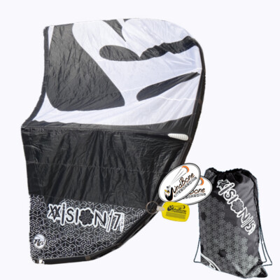 2012 RRD Vision 12M Kitesurfing Kiteboarding Depower SLE Kite Only Black New