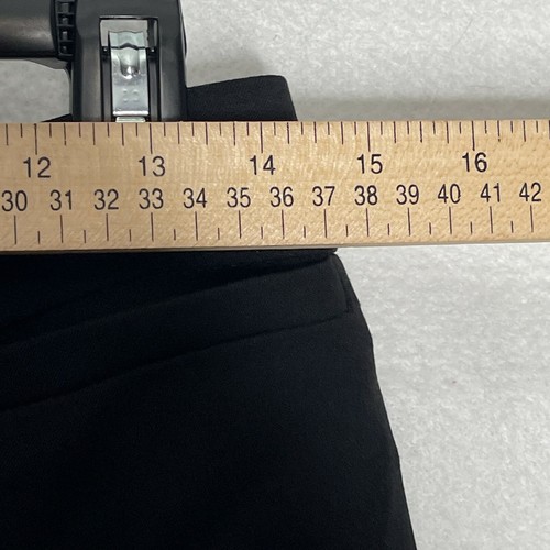 find. Women's Standard Straight Leg Trouser Zip and Hook Closure Black Size XS - Picture 6 of 11