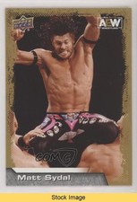 2022 Upper Deck AEW All Elite Wrestling Gold Matt Sydal #43 READ 0u1c