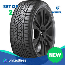 Set Of 2 New 24565r17 Hankook Weatherflex Gt H755a 107h