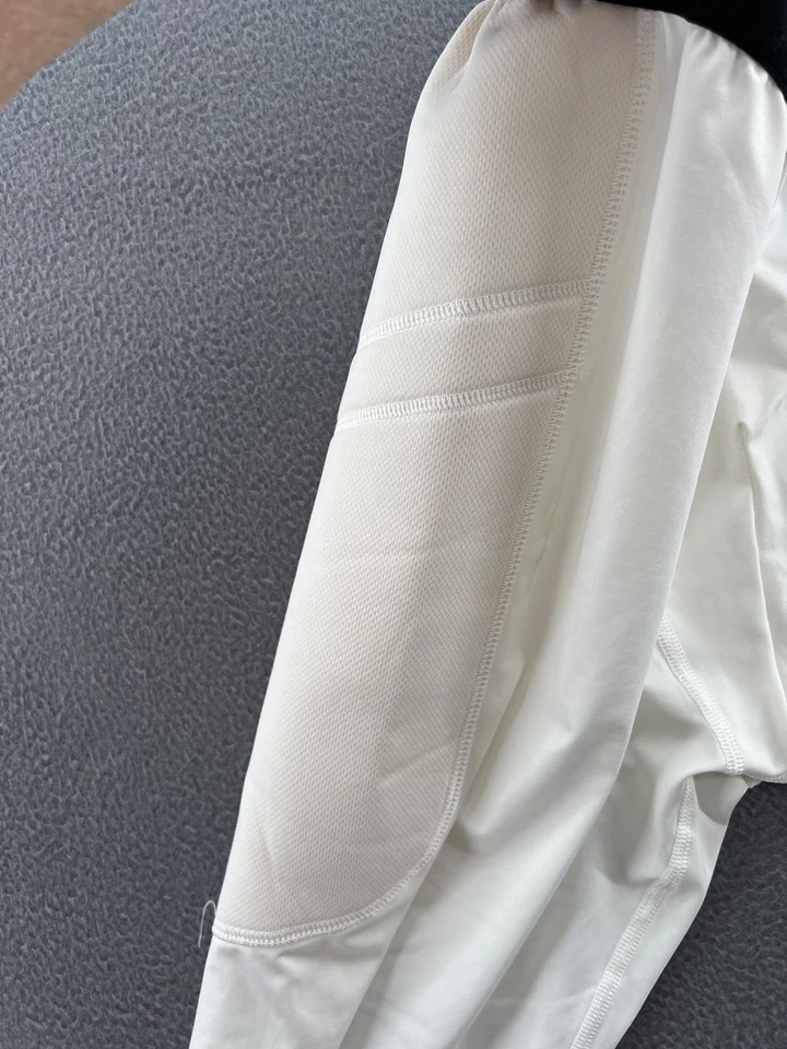 Pantalones Cortos de Compresión Acolchados Adidas Para Hombre Grandes Blancos Climalite Fútbol Béisbol Foto 4 de 4