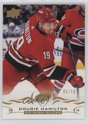 2018-19 Upper Deck High Gloss 5/10 Dougie Hamilton #286 0c6