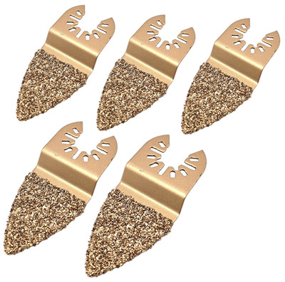 5x Hartmetall Raspel Multimaster Fingerform Diamantraspel Schleifplatte HERO