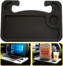 Car Steering Wheel Desk Tray Laptop Food Table Double Sided Portable