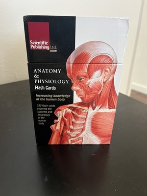 Anatomy and Physiology Flash Cards by Scientific Scientific Publishing