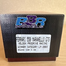 BBR 1/43 Ferrari 550 Maranello GTS Veloqx Prodrive LM2003 BG246 No88 Racing