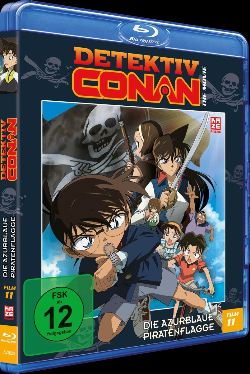 Detektiv Conan - 11. Film: Die azurblaue Piratenflagge (B... Blu-ray *NEU*OVP*