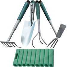 Gartenwerkzeug Set 5-teilig – Handgeräte für Balkon, Beet & Hochbeet