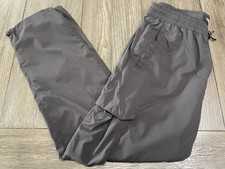 Unique Mens Cargo Pants Size XL Elastic Waist Lightweight Charcoal Adult