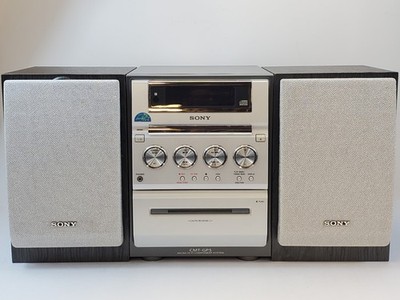 Sony CMT-GP5 Micro Hi-Fi System CD Tape And AmFm Tested And Works Please Read 