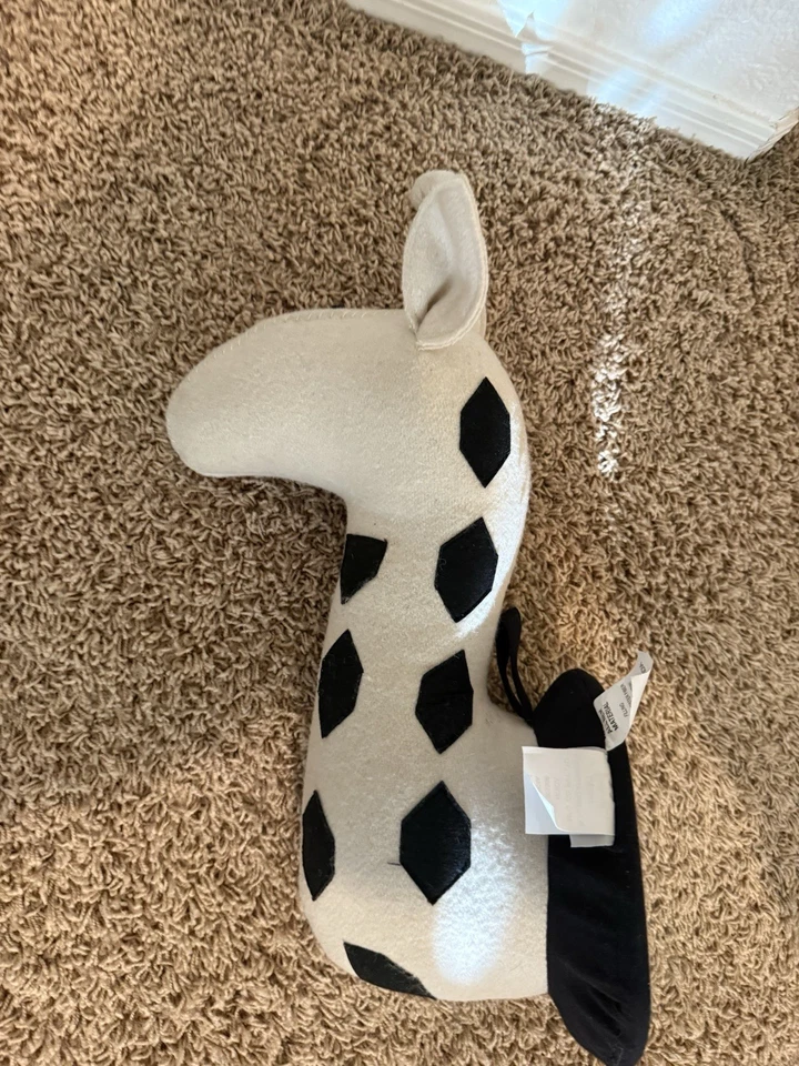 Jirafa de felpa de 19" para montaje en pared rara sala de juegos infantil HECHO EN LA INDIA Foto 3 de 4