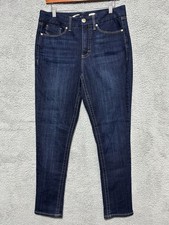 Seven7 90s Straight Jeans Women Size 10 Tummyless Highrise Skinny NWT