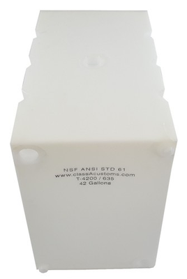 #ad 42 Gallon Fresh Gray Water Holding Tank storage food shower wash dish T 4200 $165.99