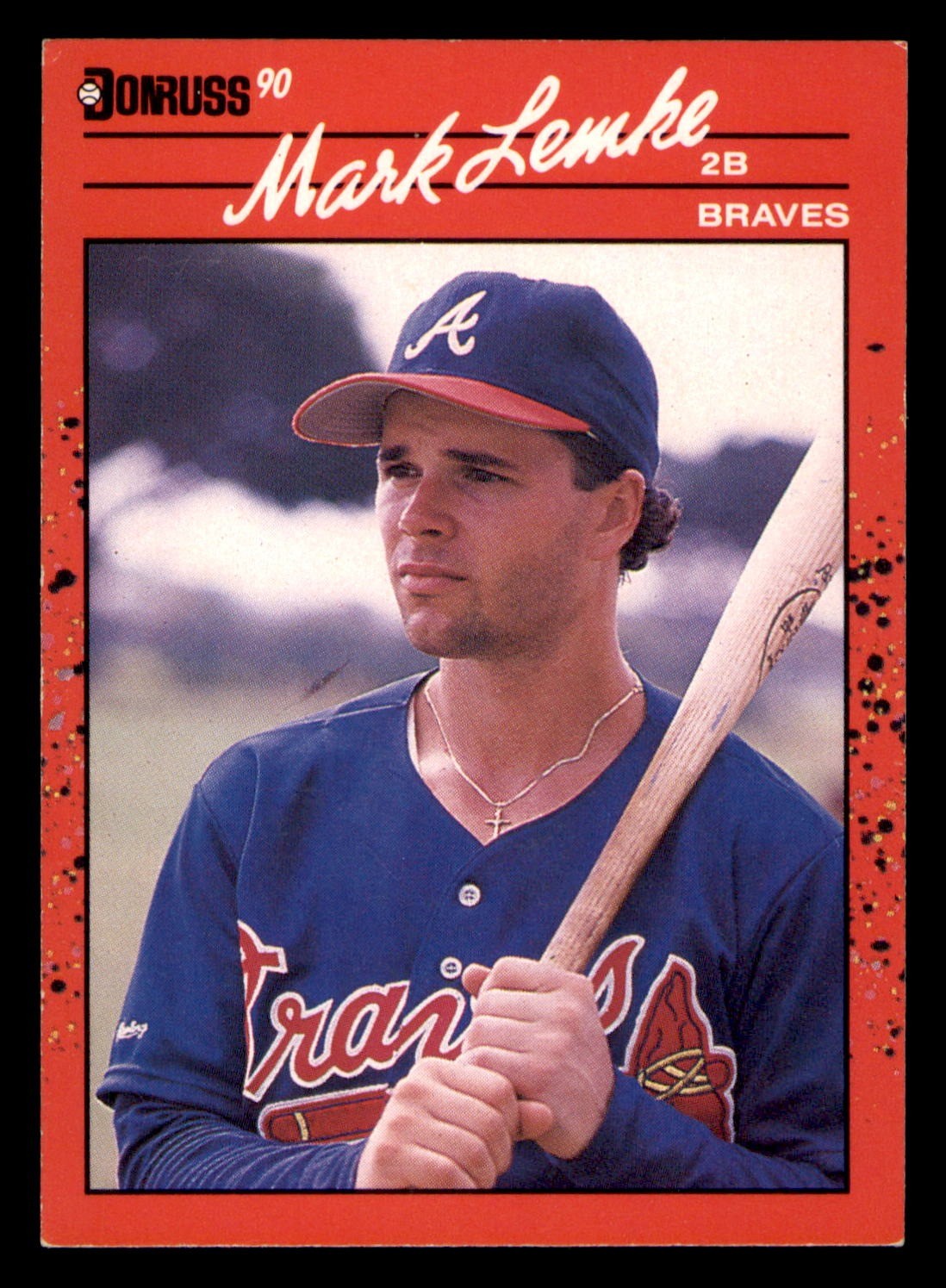 1990 Donruss #624 Mark Lemke Braves