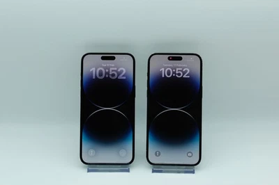 Apple iPhone 14 Pro Max 128Go Noir Sidéral LOT DE 2 Grade C/D 100% Fonctionne... - Photo 1/4