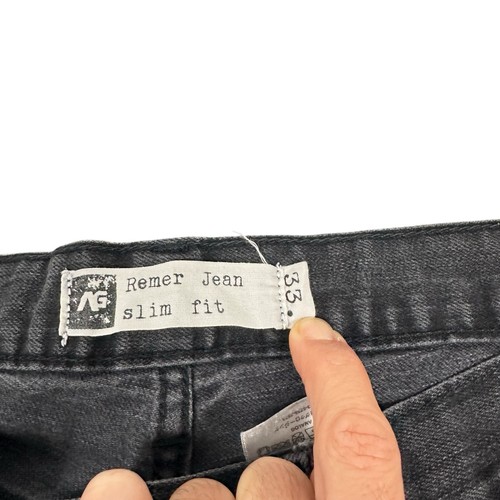 Analog AG Remer Slim Fit Jeans 33x31 Schwarz Stretch Denim Faded Burton - Bild 4 von 5