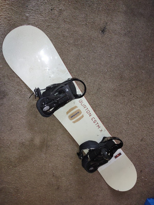 Burton Custom 156 With Cartel X bindings