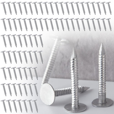 #ad 250 Pcs Aluminum Siding Nails 1 1 4 Inch Metal Aluminum Roofing Siding and Pa. $20.19