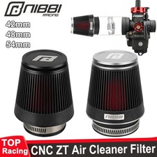 CNC Motorcycle Mushroom Air Filter Universal 42mm 48mm 54mm High-Flow Air