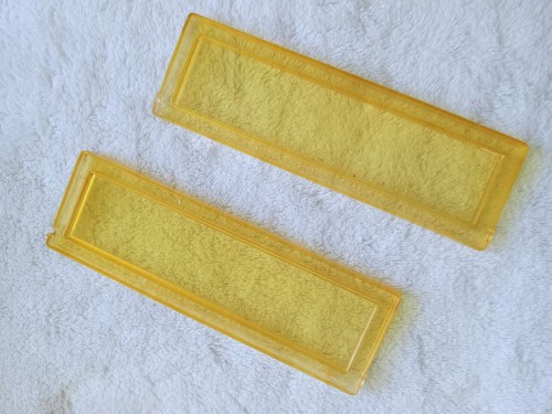 Vtg 1979 A-Frame Barbie Dreamhouse 5.5"X2" Replacement Windows Set Of 2