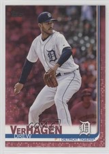 2019 Topps Mother's Day Pink 34/50 Drew VerHagen #586 0q21