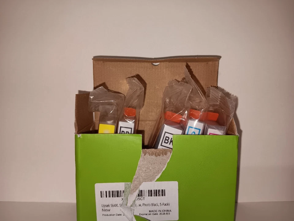 Cartucho de tinta 564XL preto, ciano, magneta, amarelo expira em 2026 - Imagem 3 de 4