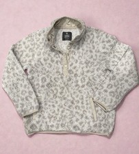 Member's Mark Girls Cuddly Sherpa Pullover Size 10/12 Leopard