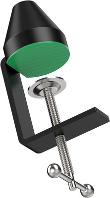 YOUSHARES Table Mount Clamp for Mic - Boom Arm Microphone Green 