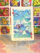Pikachu Pokémon Vintage Playing Poker Card  Charizard Nintendo - Prism Holo Back