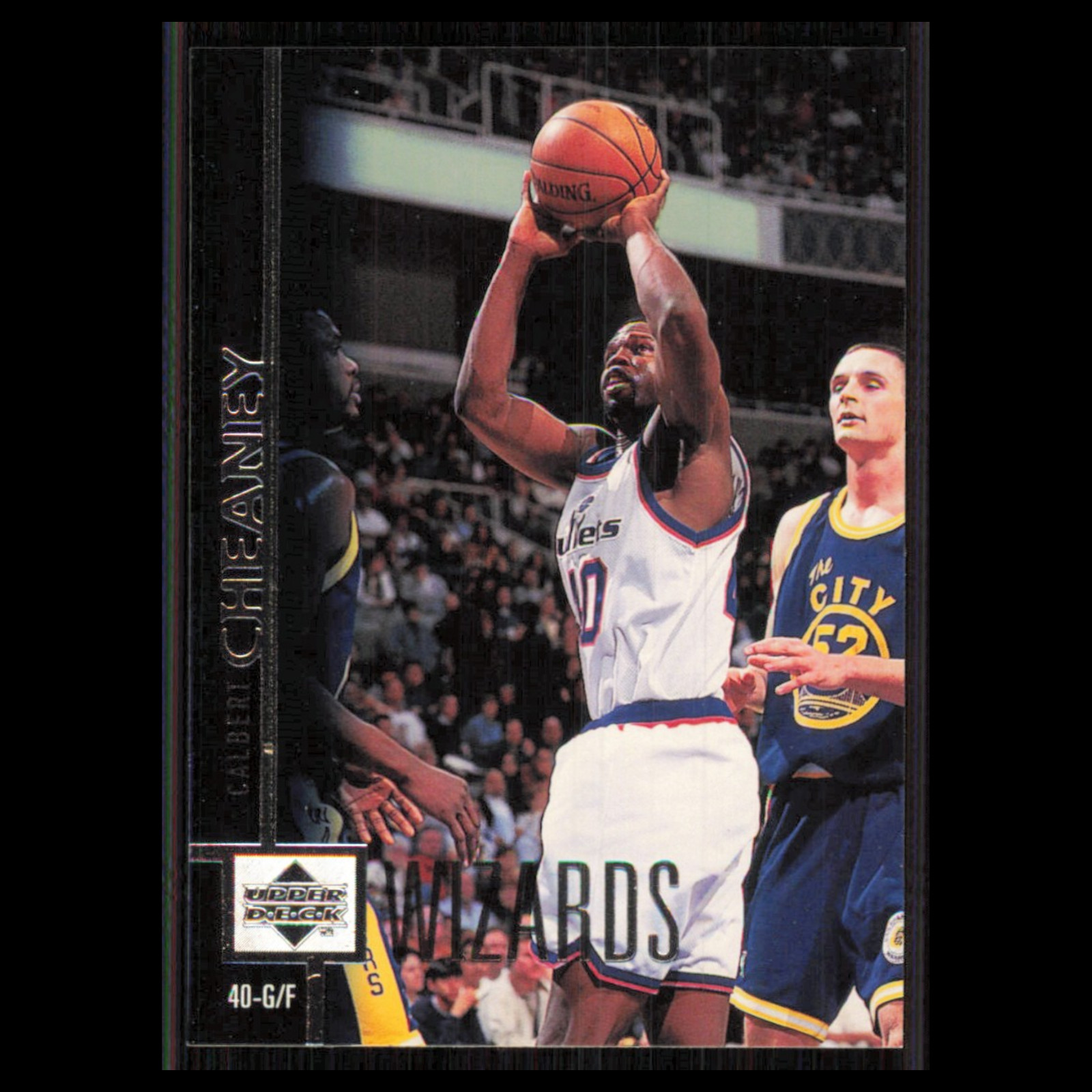 Calbert Cheaney #132 1997 Upper Deck Washington Wizards Basketball Card NBA NM
