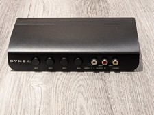 Dynex Audio Video Selector Switch Box for RCA or S-Video connect Model DX-VS201A